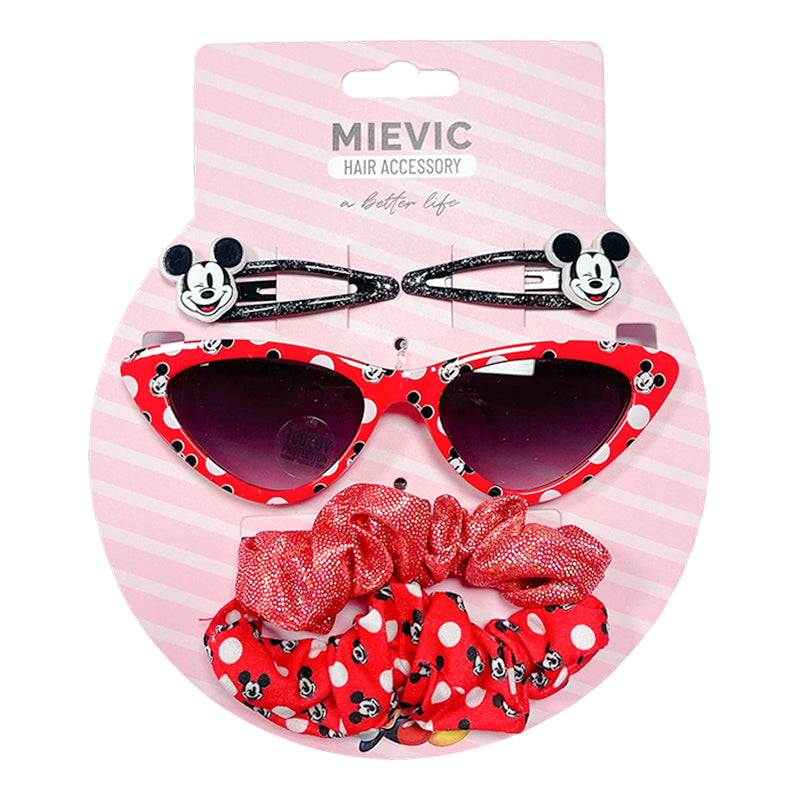 Set Accessoires Cheveux Minnie Mickey Mouse