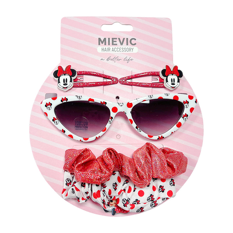 Set Accessoires Cheveux Minnie Mickey Mouse