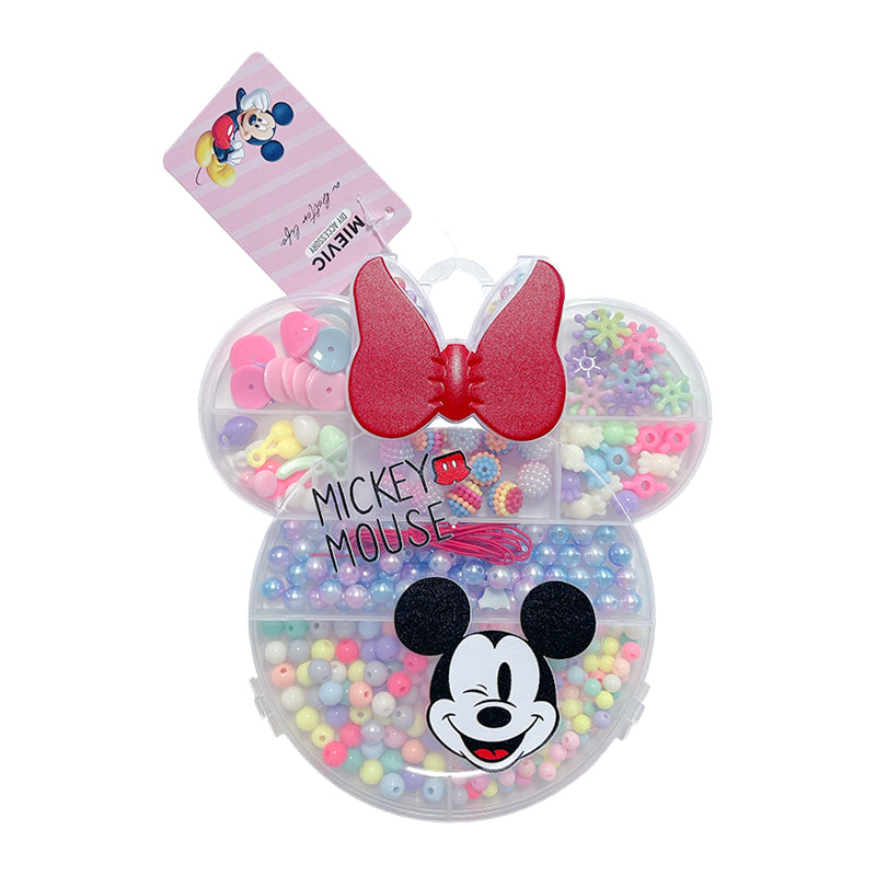 Jouet Bijoux et Bracelet Diy Beads Set Minnie Mickey Mouse