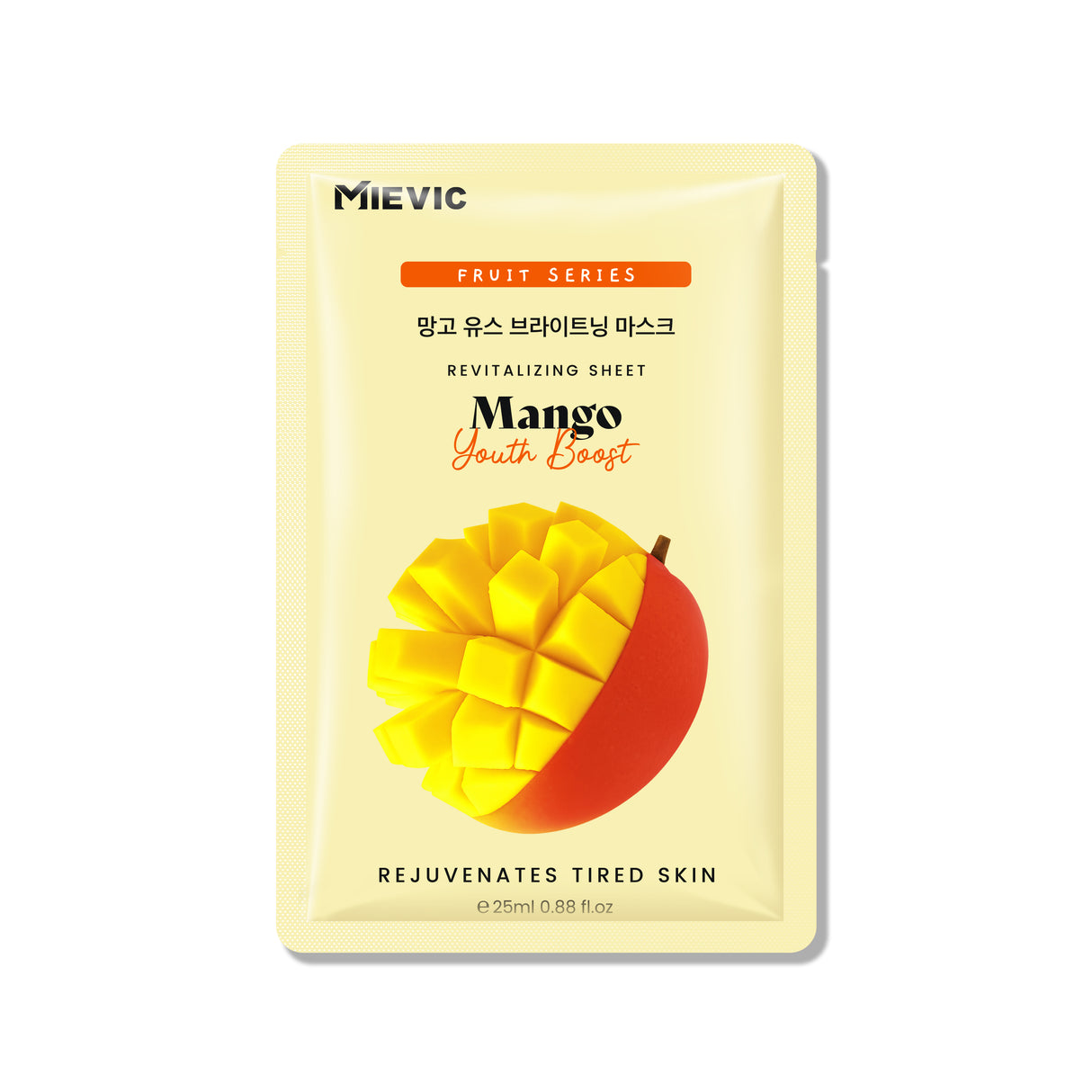 Masque en Tissu Revitalisant à la Mangue