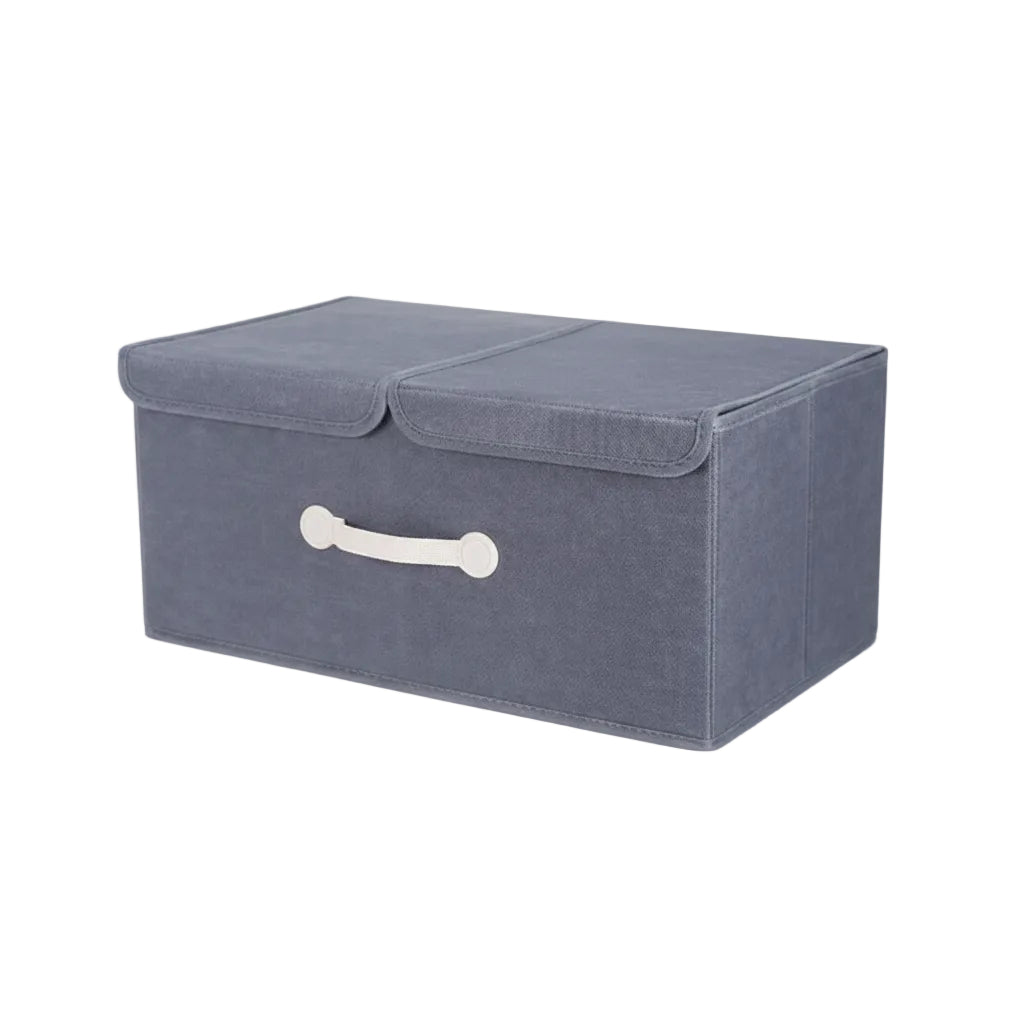 Boîte de Rangement Grise