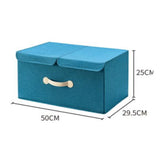 Boîte de Rangement Bleu Marine