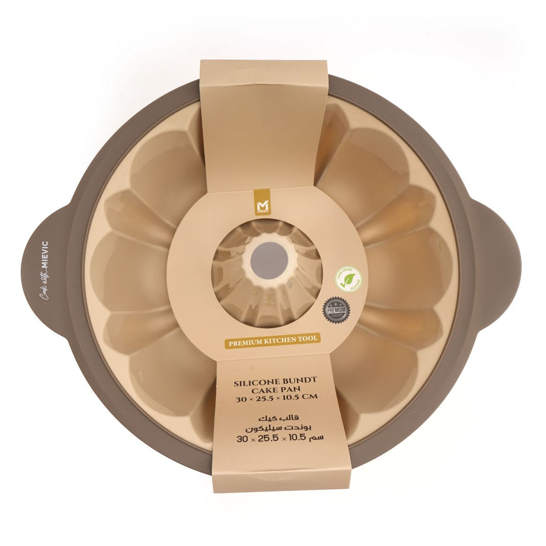 Moule à gâteau Bundt en silicone