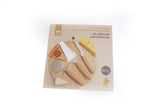 Set de 3 couteaux à fromage avec planche