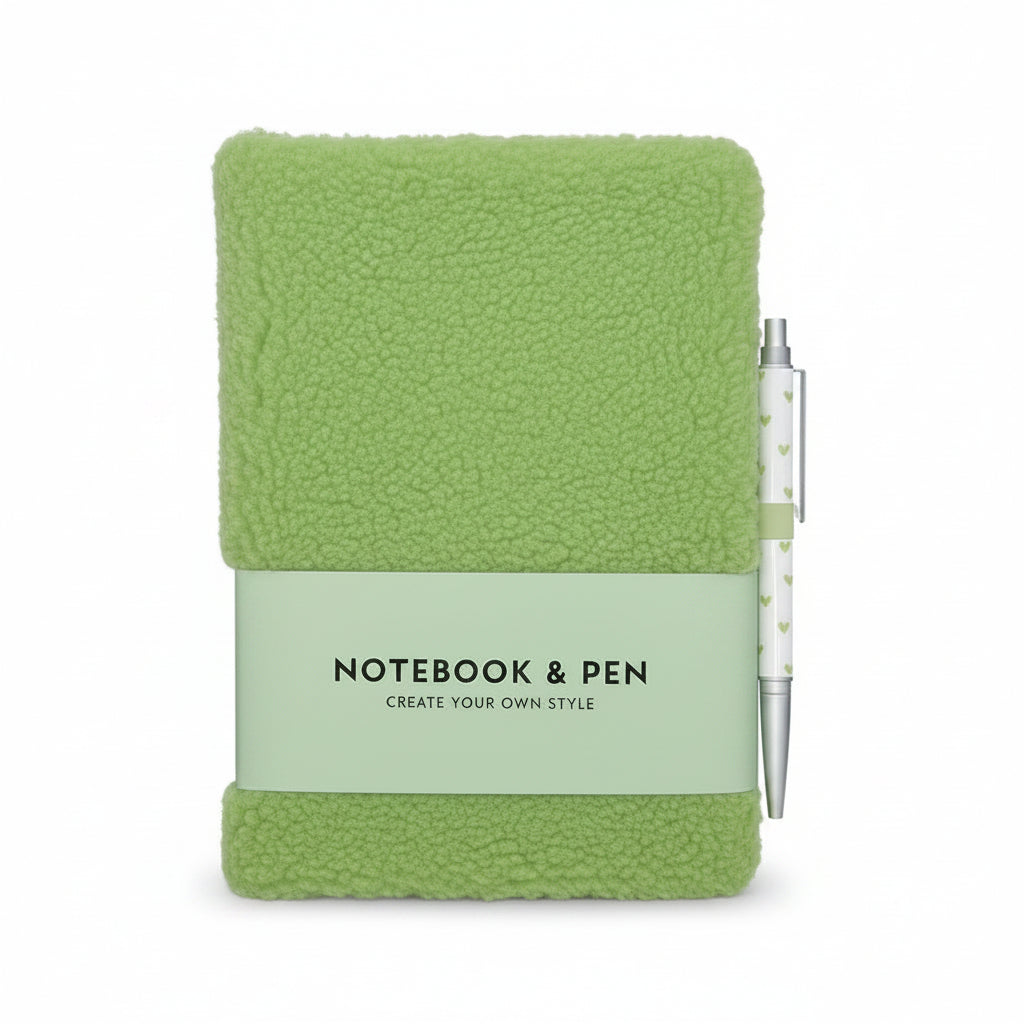 Ensemble de Papeterie Vert