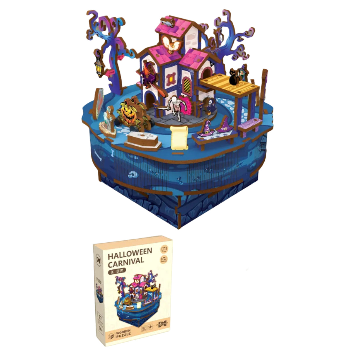 Puzzle 3D en Bois Boîte à Musique 68052
