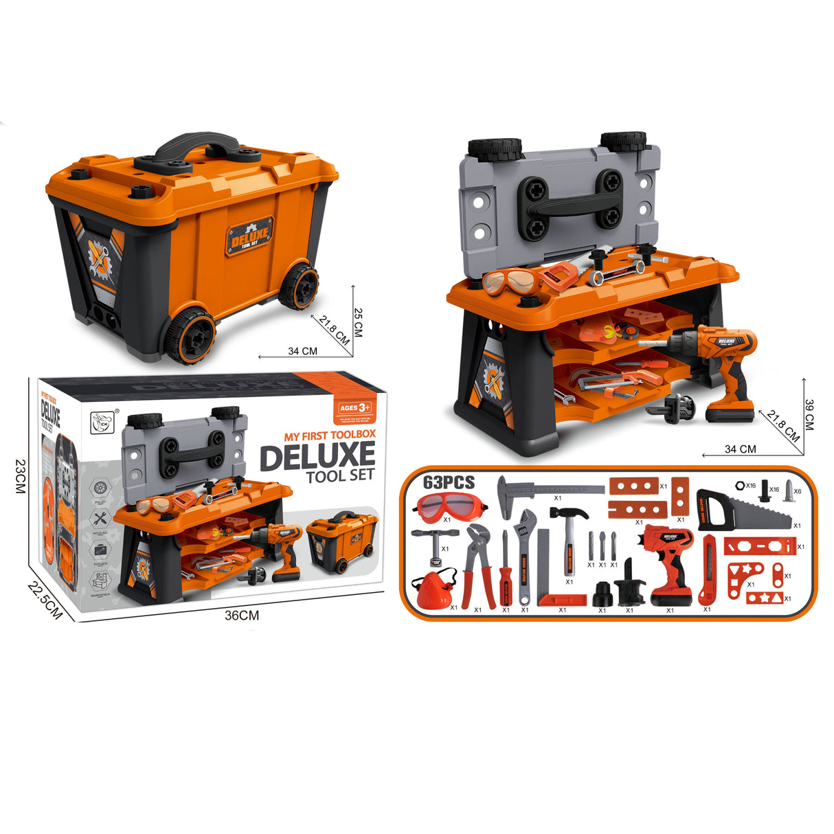 Multi function tool storage barrel