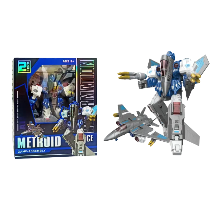 Véhicule Transformable Bleu