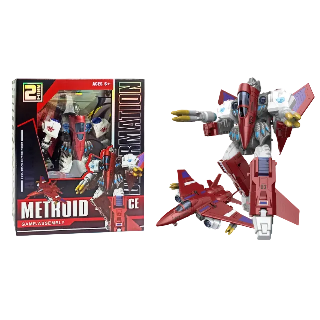 Véhicule Transformable Rouge