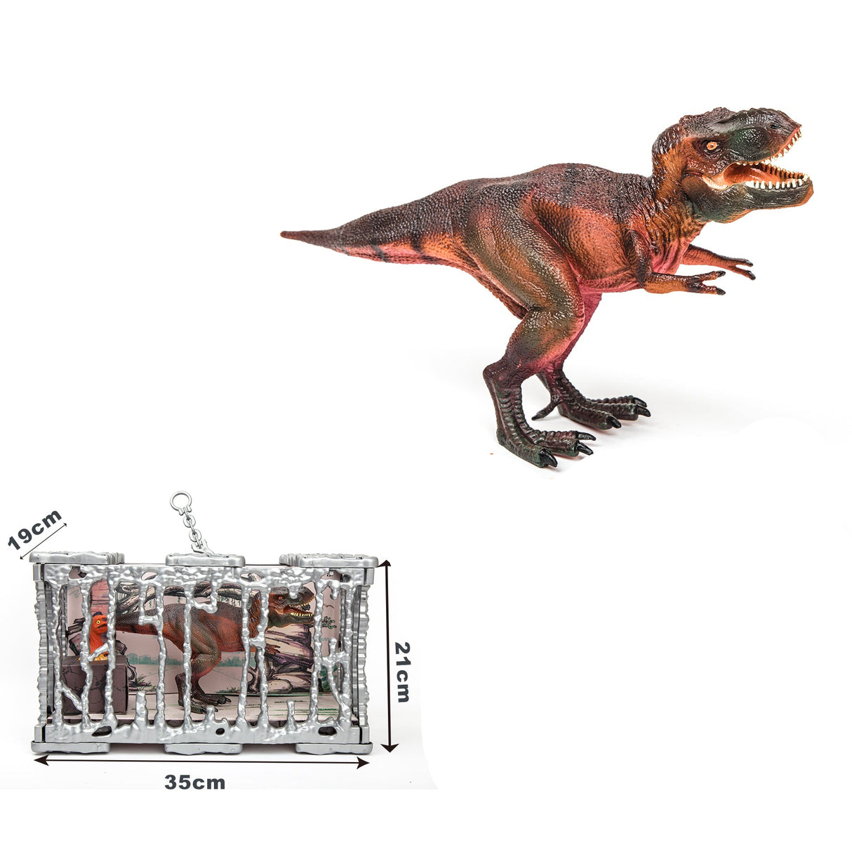 Figurine Dinosaure TPR - T-Rex + Grand Œuf (Édition 2) - 3A+