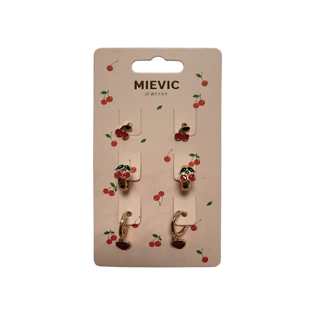 Boucles d'oreilles collection Cerise - Réf MS08070