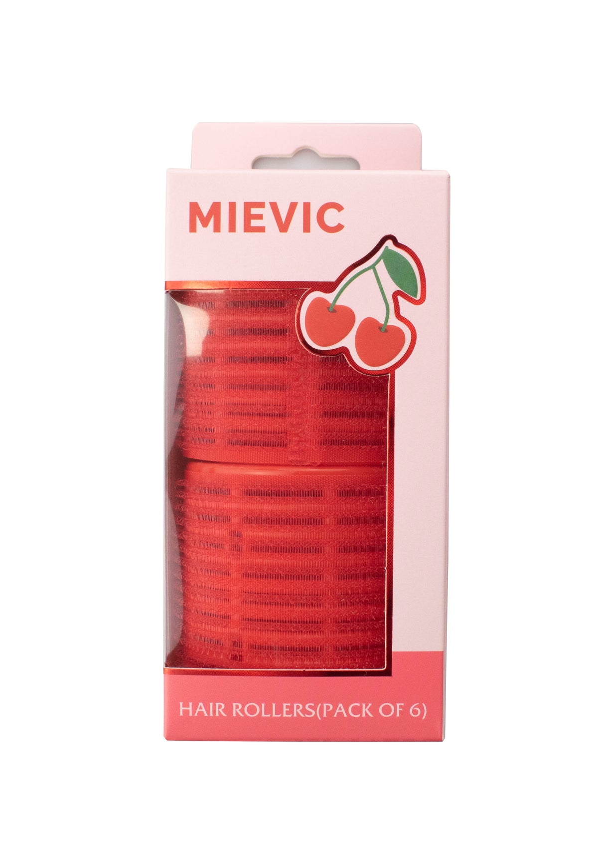 Rouleau à Cheveux Rouge Série Cherry Babe