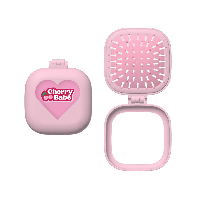 Brosse à Cheveux Pliable avec Miroir CY171L