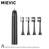 Brosse à dents électrique avec nettoyage intelligent noir