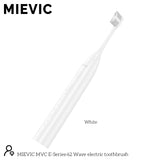 Brosse à dents électrique avec nettoyage intelligent blanc