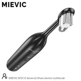 Brosse à dents électrique avec nettoyage intelligent noir