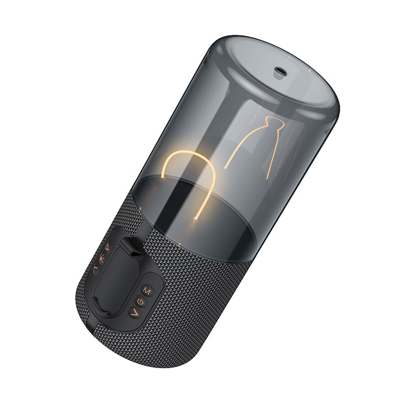 Veilleuse magnétique et enceinte Bluetooth Rocket gris