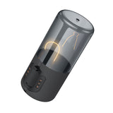 Veilleuse magnétique et enceinte Bluetooth Rocket gris
