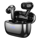 Écouteurs Bluetooth True Wireless avec réduction de bruit ANC+ENC noir émaillé