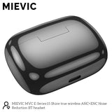 Écouteurs Bluetooth True Wireless avec réduction de bruit ANC+ENC noir émaillé