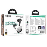 Écouteurs Bluetooth True Wireless avec réduction de bruit ANC+ENC noir émaillé