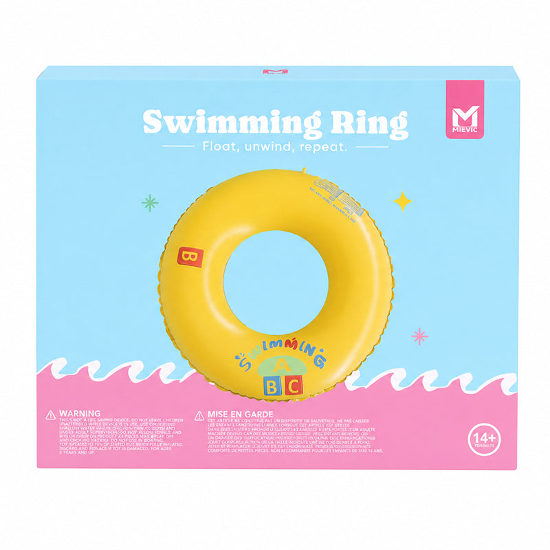 Bouée de Natation Gonflable - Jaune