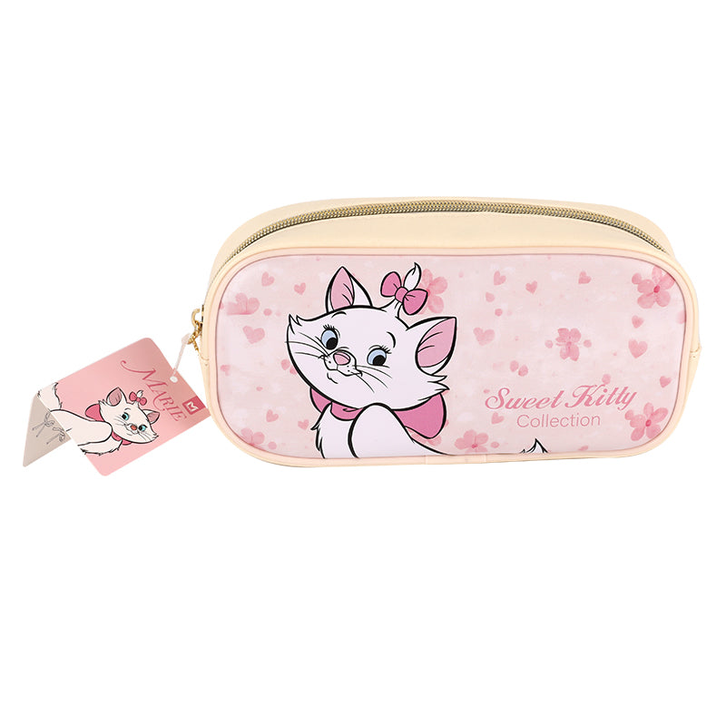 Trousse à Crayons Beige à Fermeture Zippée - Marie