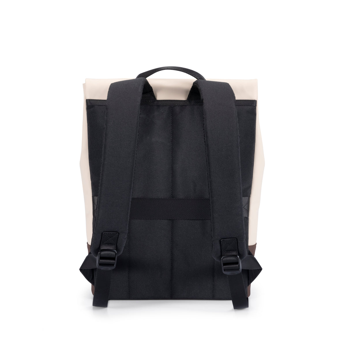 Sac à Dos pour Ordinateur en Similicuir PU Rose – Roll Top