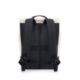 Sac à Dos pour Ordinateur en Similicuir PU Rose – Roll Top