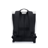 Sac à Dos pour Ordinateur en Similicuir PU Bleu – Roll Top