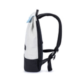 Sac à Dos pour Ordinateur en Similicuir PU Bleu – Roll Top