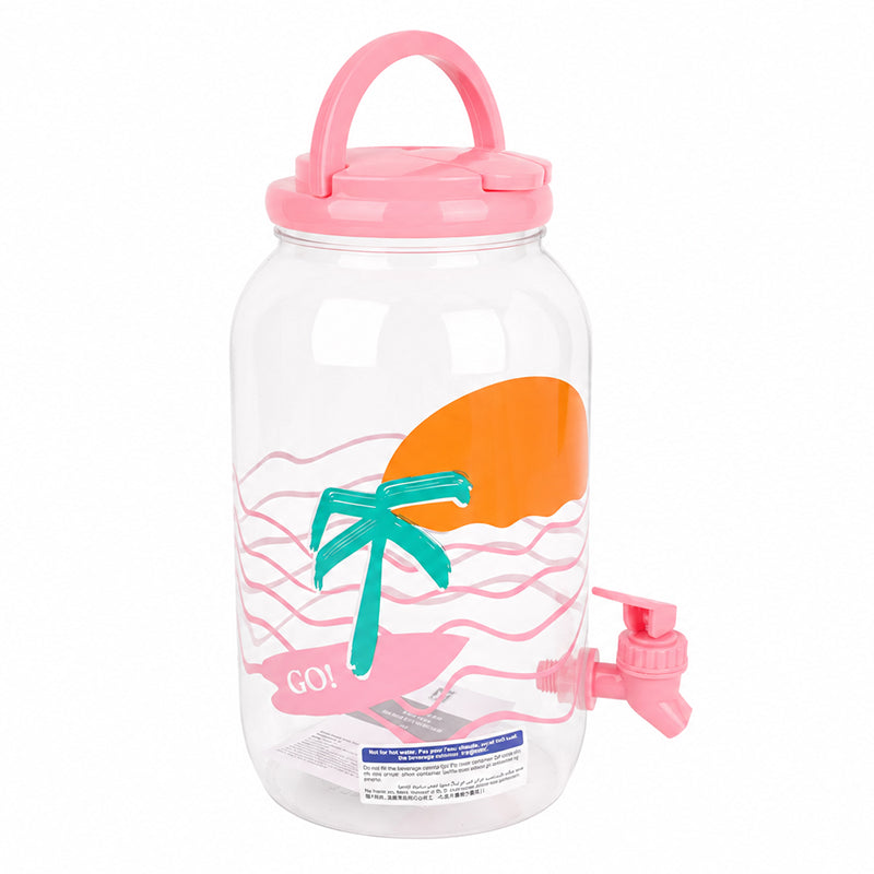 Bouteille Distributrice de Jus - Rose