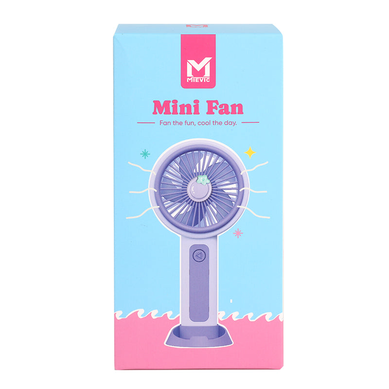 Mini Ventilateur à Main - Myrtille