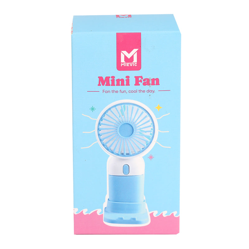 Mini Ventilateur à Main - Bleu