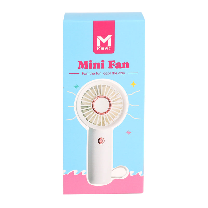 Mini Ventilateur à Main - Blanc