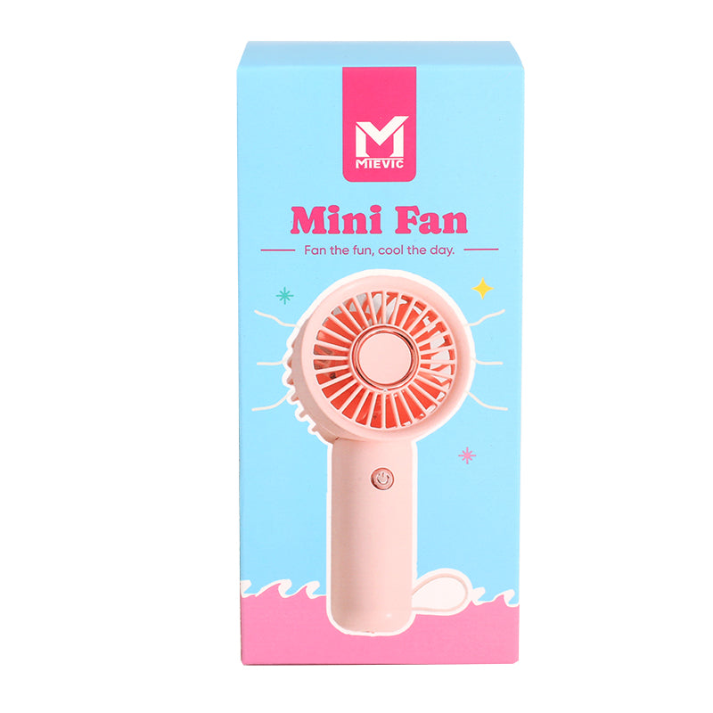 Mini Ventilateur à Main - Saumon