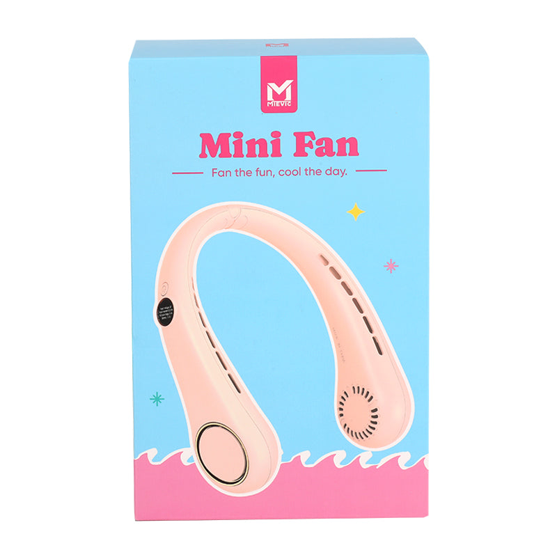 Ventilateur de Cou - Rose