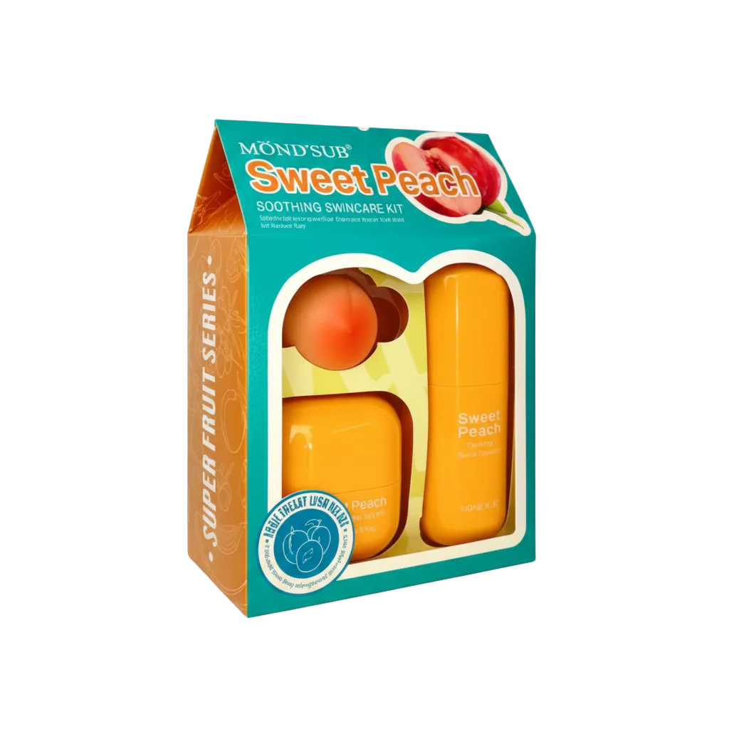 MOND'SUB Sweet Peach Firming Skincare Kit