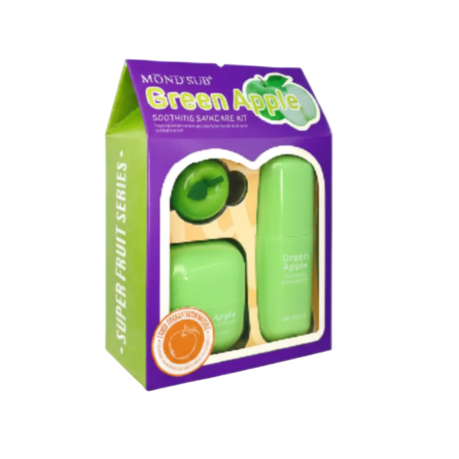MOND'SUB Vert Apple Soothing Skincare Kit