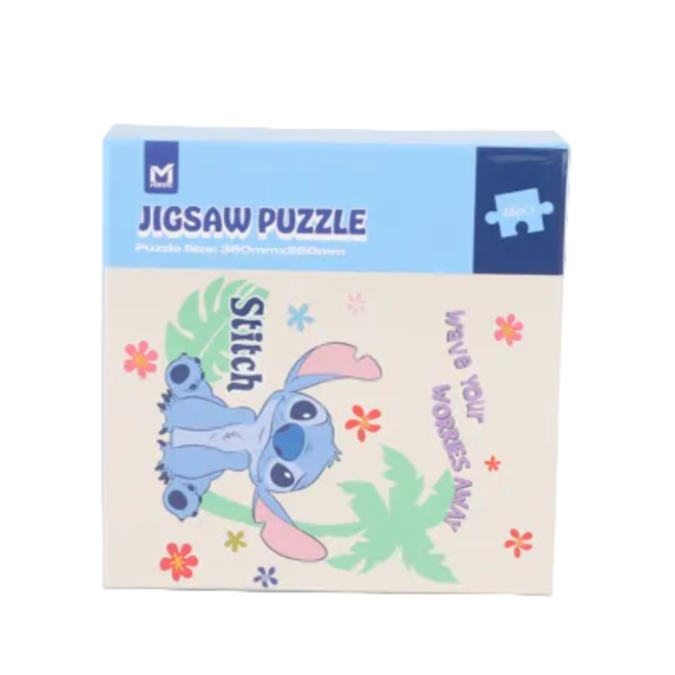 Puzzle 48pcs Stitch Angel - Bleu