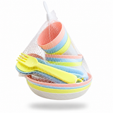 Set de Vaisselle en Plastique