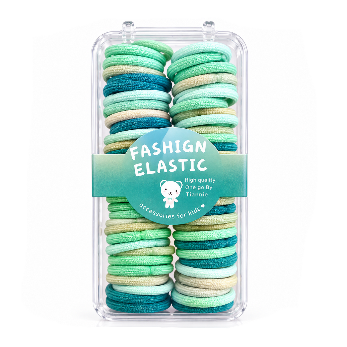 Boîte Mini Élastiques Verte