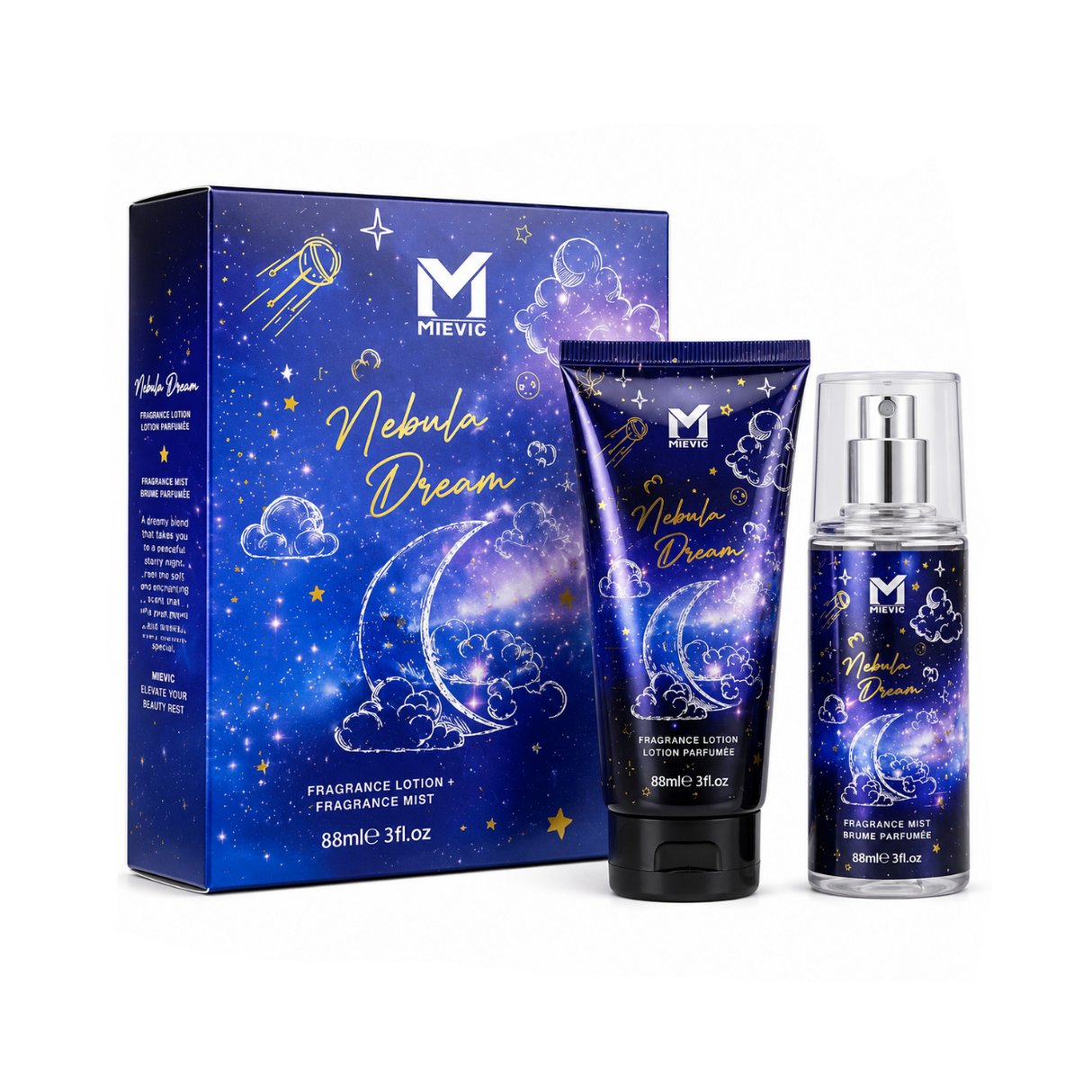 Body Mist Nebula Dreams + Lotion