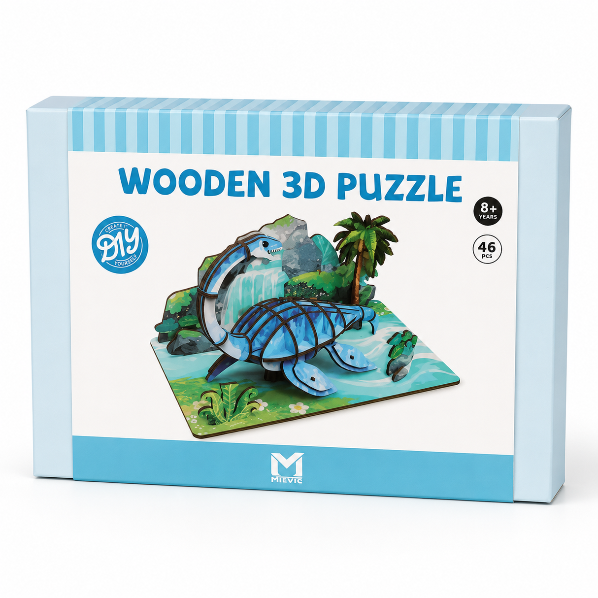 Puzzle en Bois Wooden Cartoon Model Puzzle 3D - 8A+
