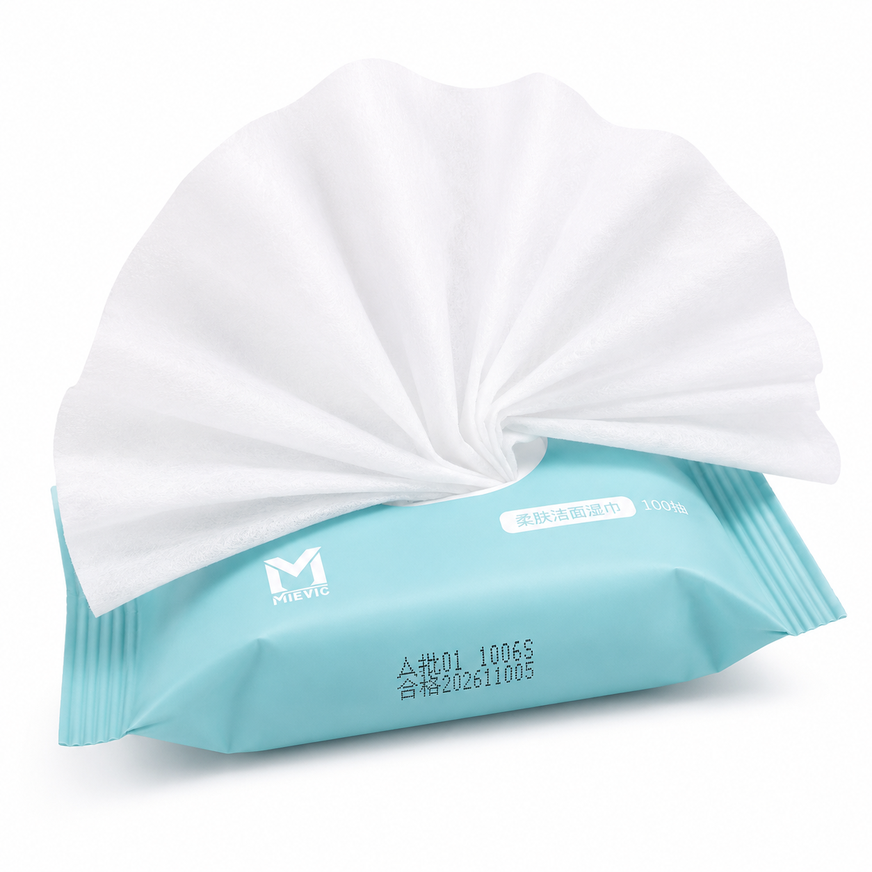Mini Lingettes Humides Universelles - Lot de 8
