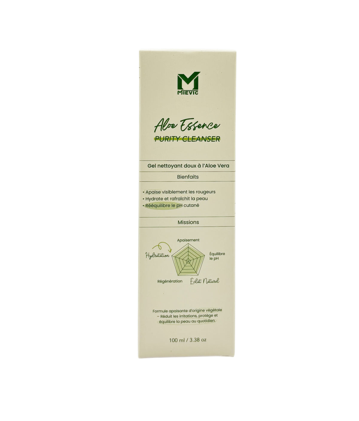 Nettoyant Pureté à l'Aloe Vera 100 ml