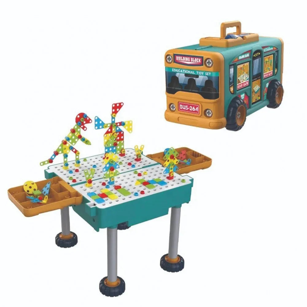Jeu de Construction Bus à Assembler – 260 Pièces