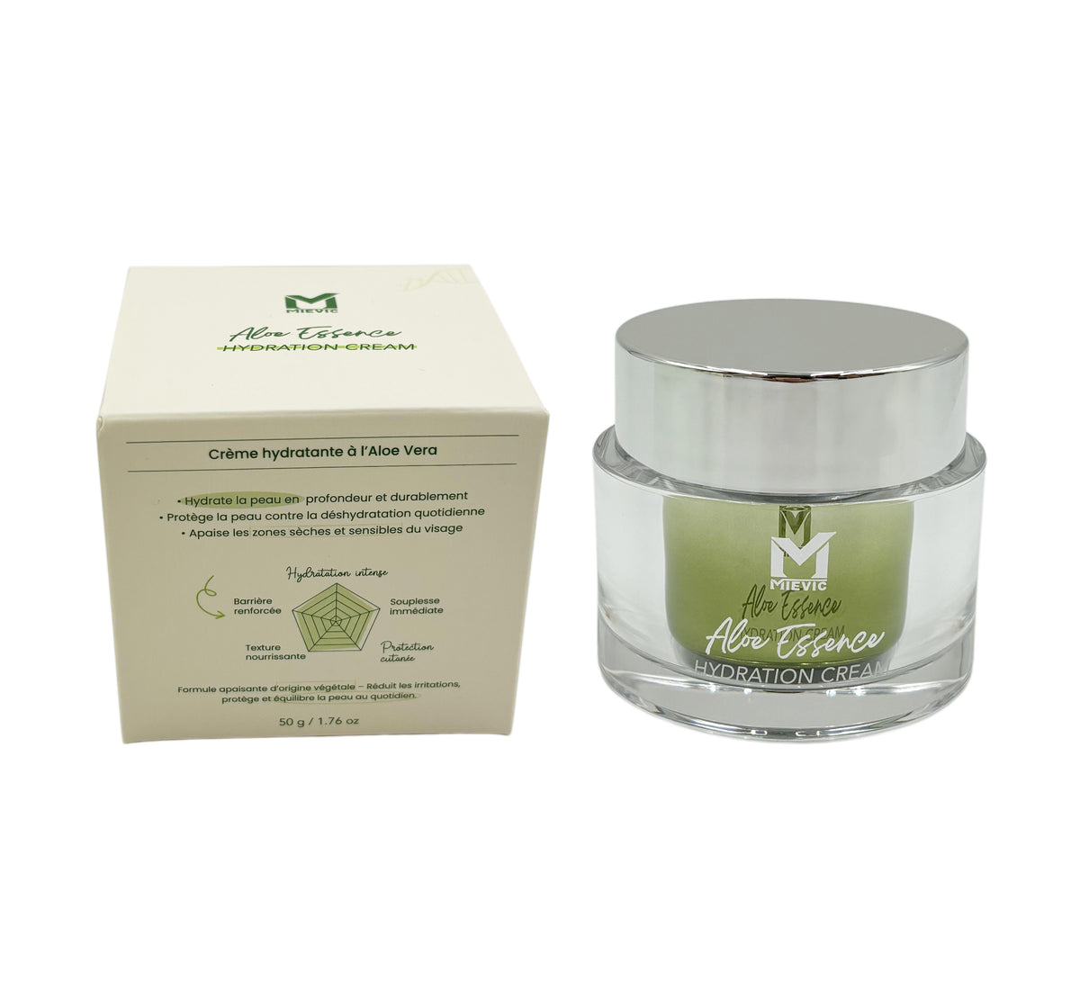 Crème Hydratante à l'Aloe Vera 50 g