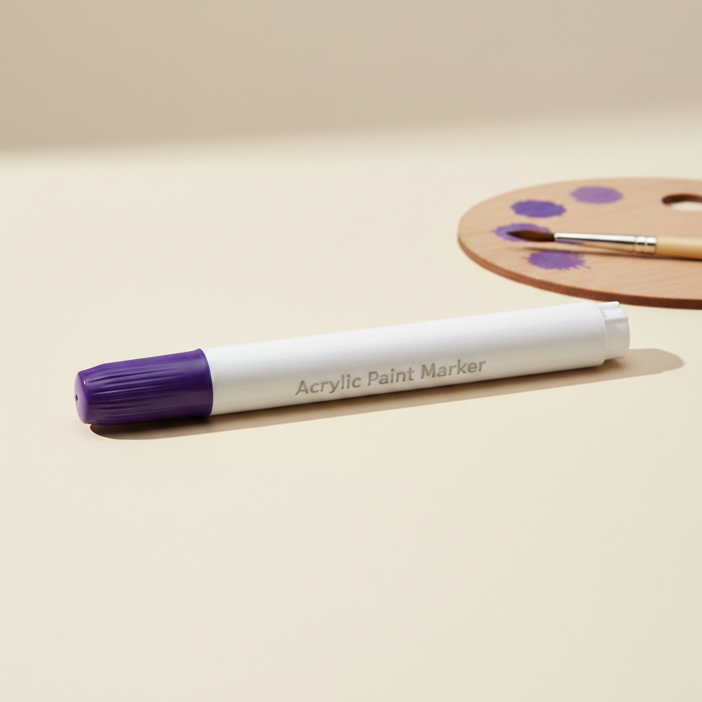 Marqueur Peinture Acrylique Violet Foncé