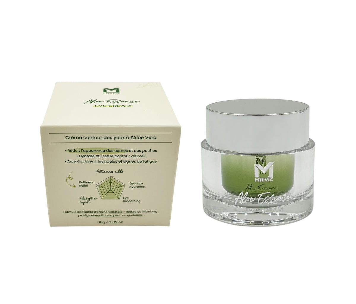 Crème Contour des Yeux à l'Aloe Vera 30 g
